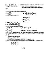 Đề thi khảo sát chất lượng đầu năm môn Toán 8 - Năm học 2012  2013